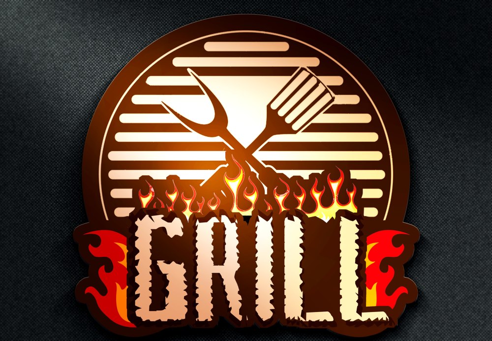 Вывеска Grill