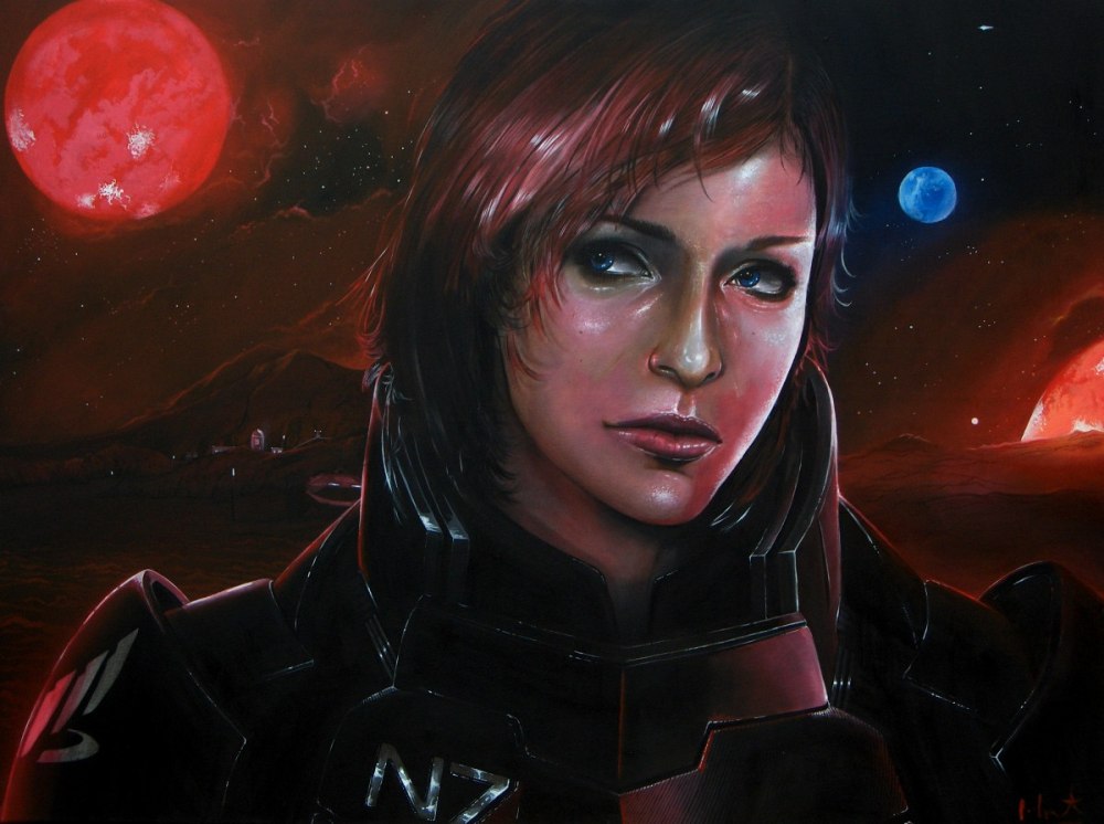 Джон Шепард Mass Effect