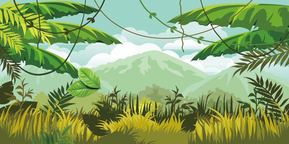 иллюстрация джунгли