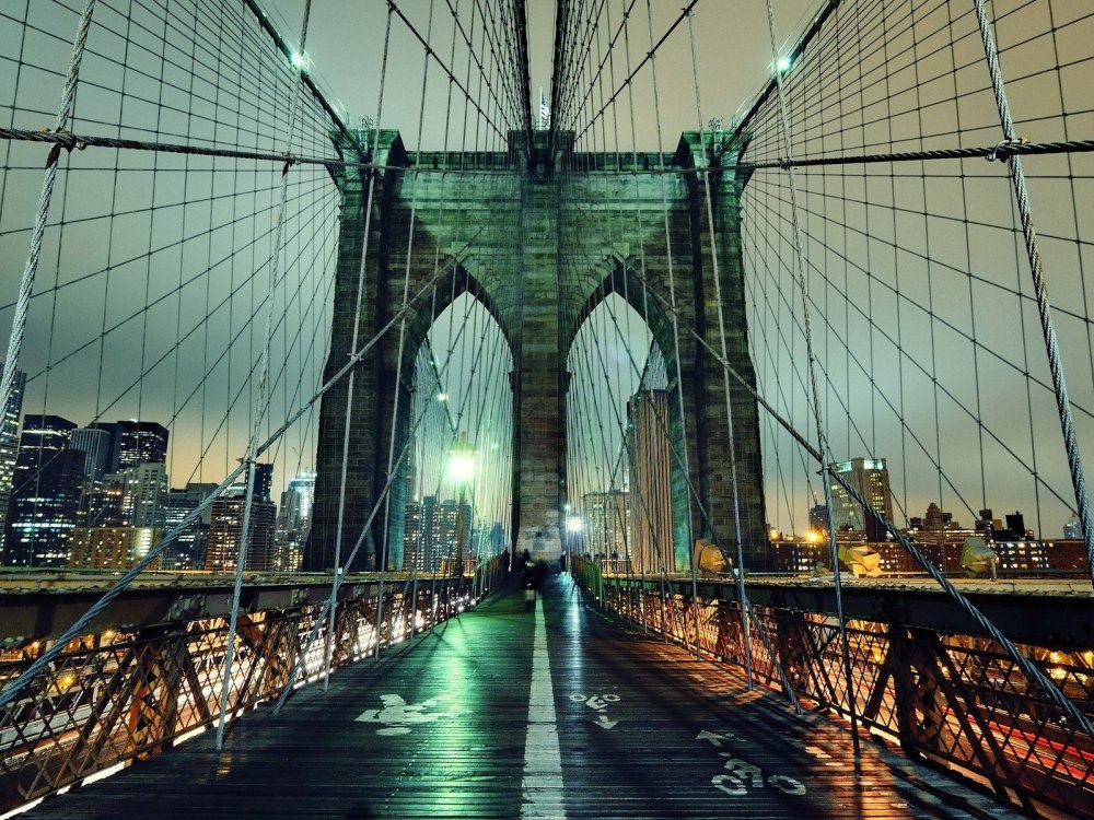 New York Бруклинский мост