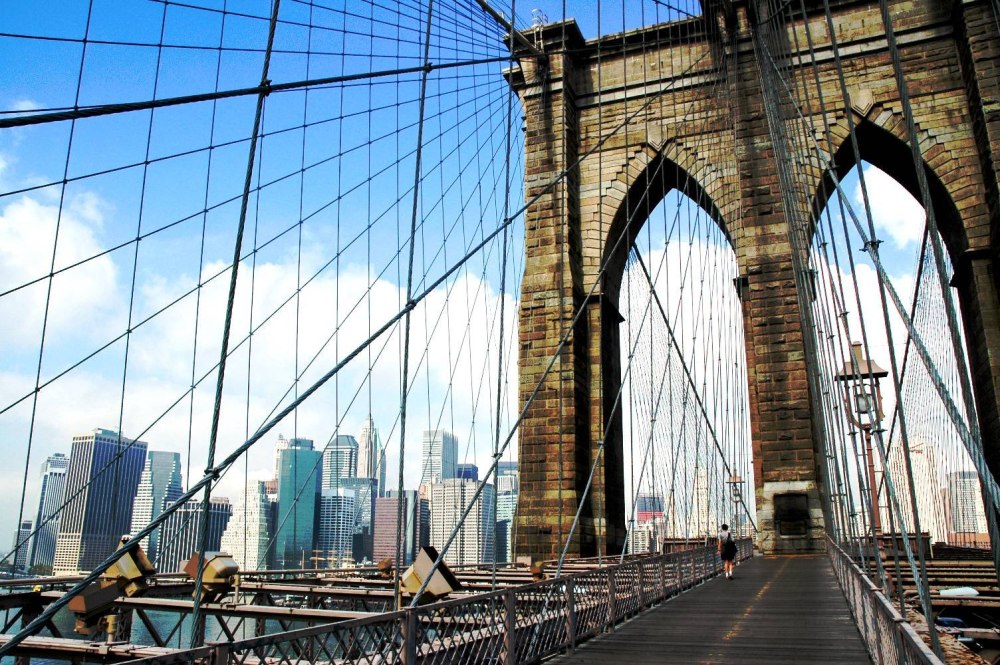 New York Бруклинский мост