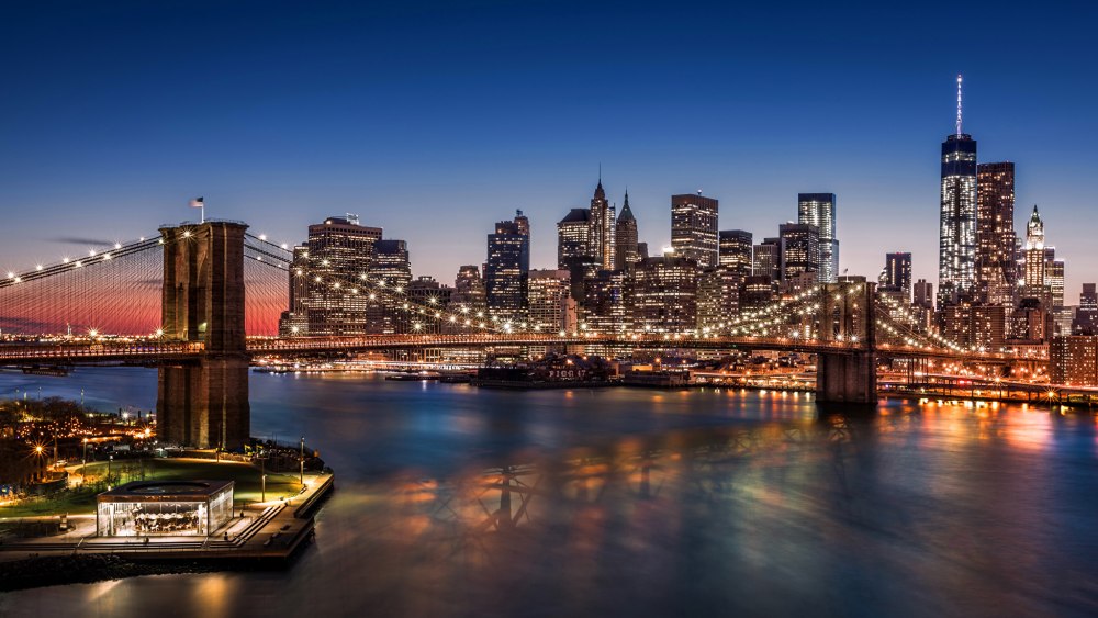 Бруклинский мост, Нью-Йорк, США