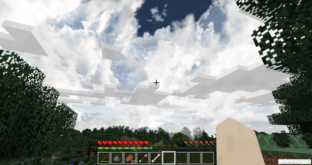 Небо для майнкрафт 1.8.9