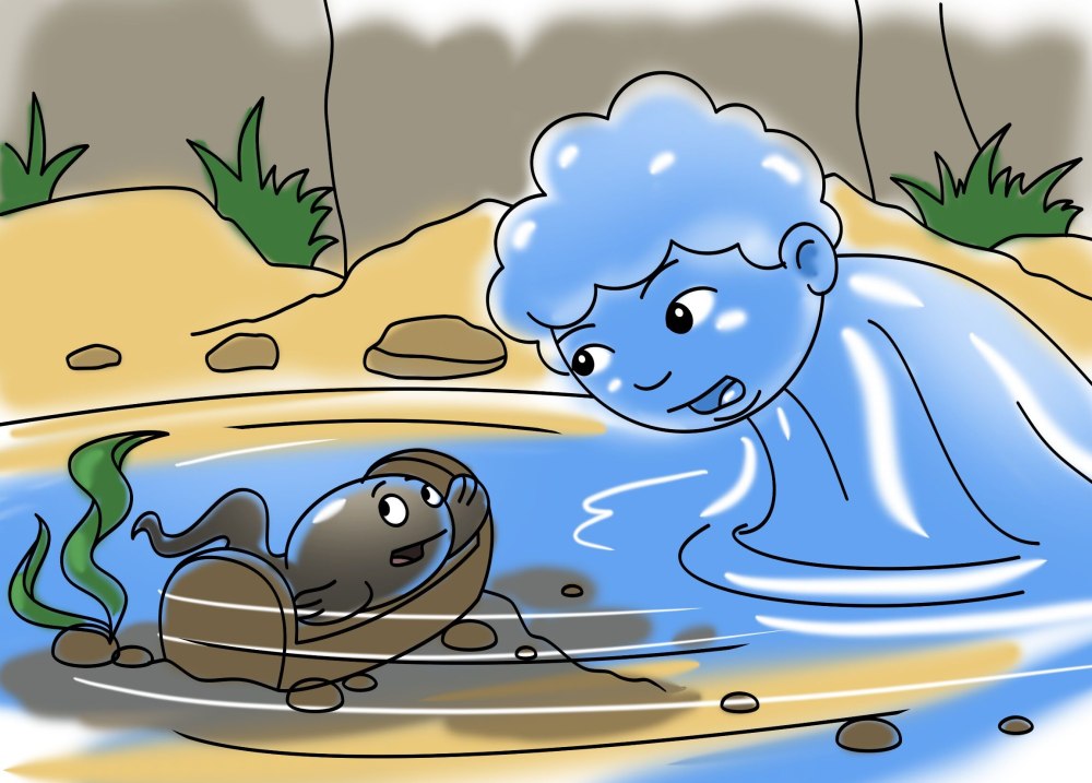 Фонтан воды вектор