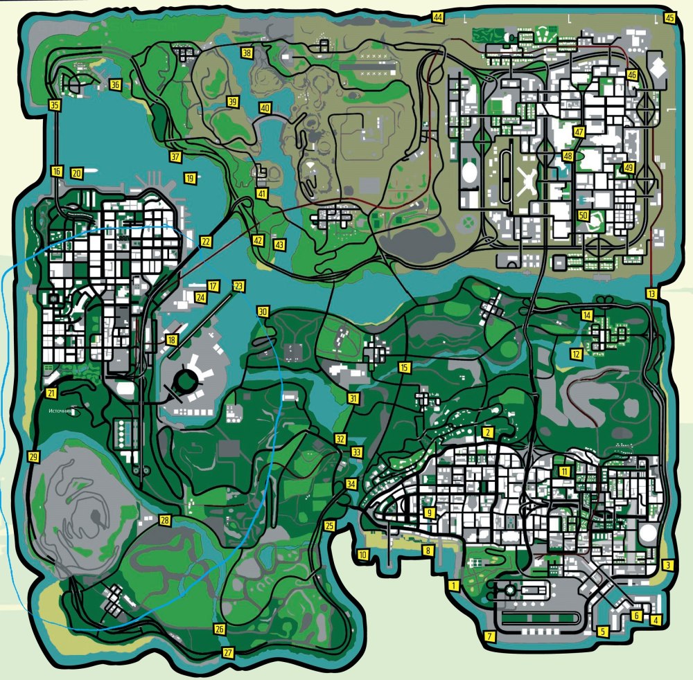 GTA San Andreas граффити БАЛЛАСОВ
