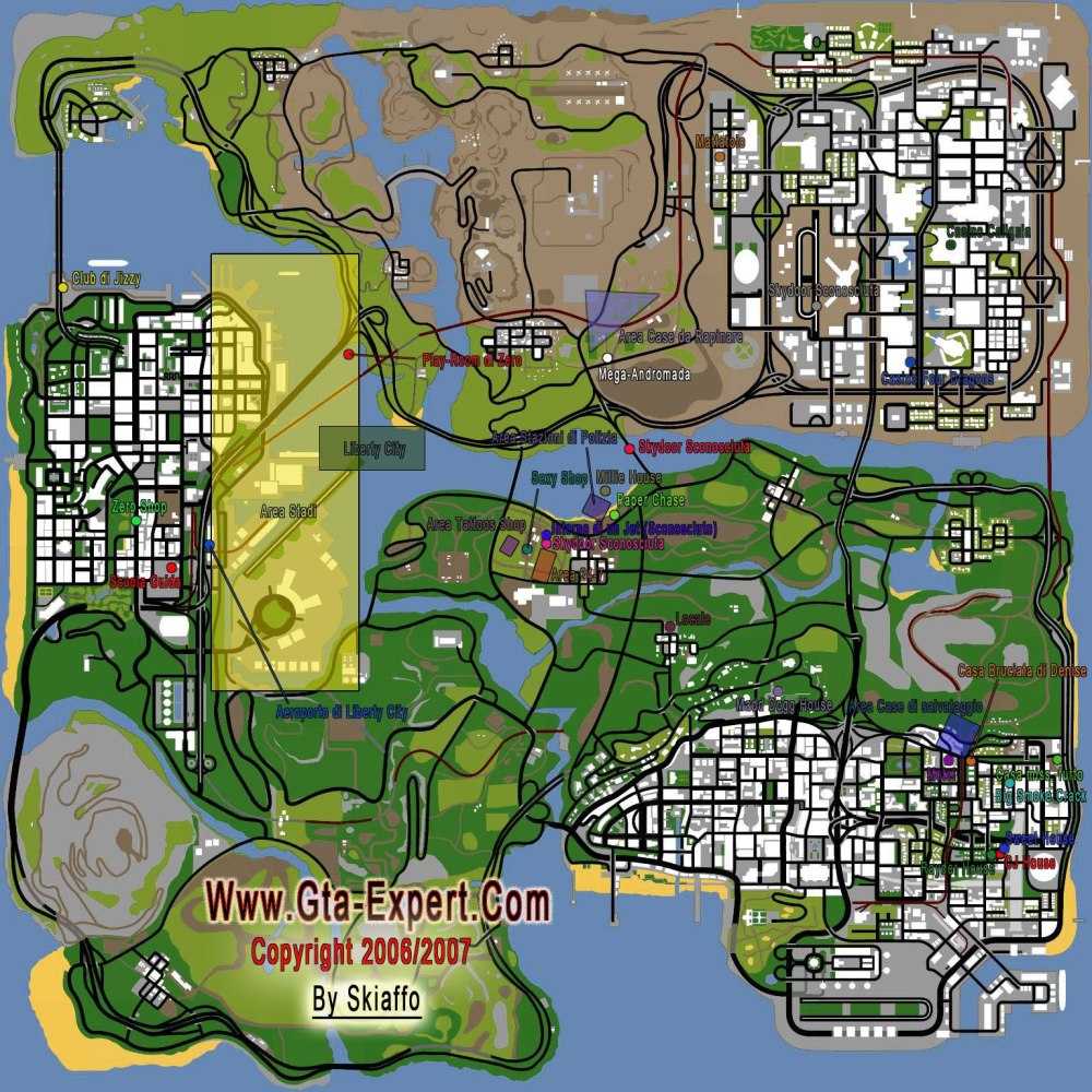 Grand Theft auto San Andreas граффити