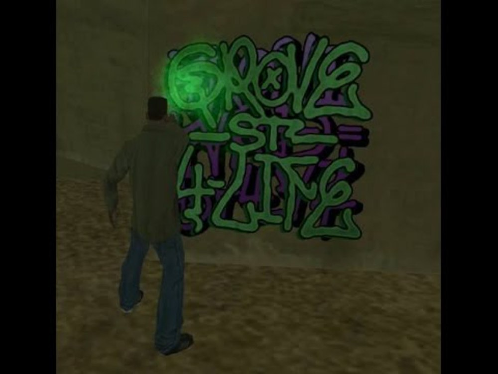 GTA San Andreas граффити