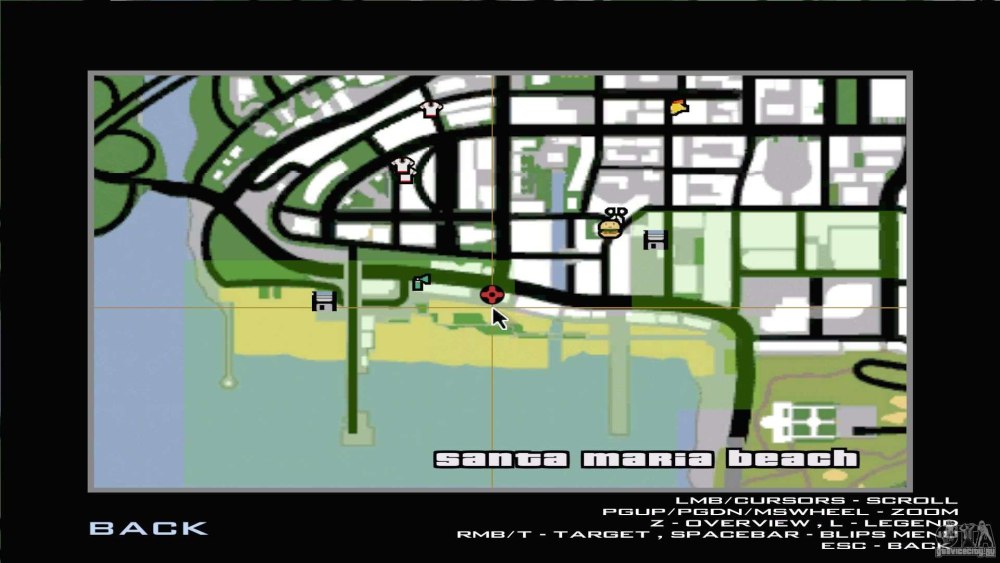 Grand Theft auto San Andreas карта