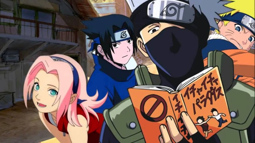 Team 7 Наруто, Какаши, Саске, Сакура