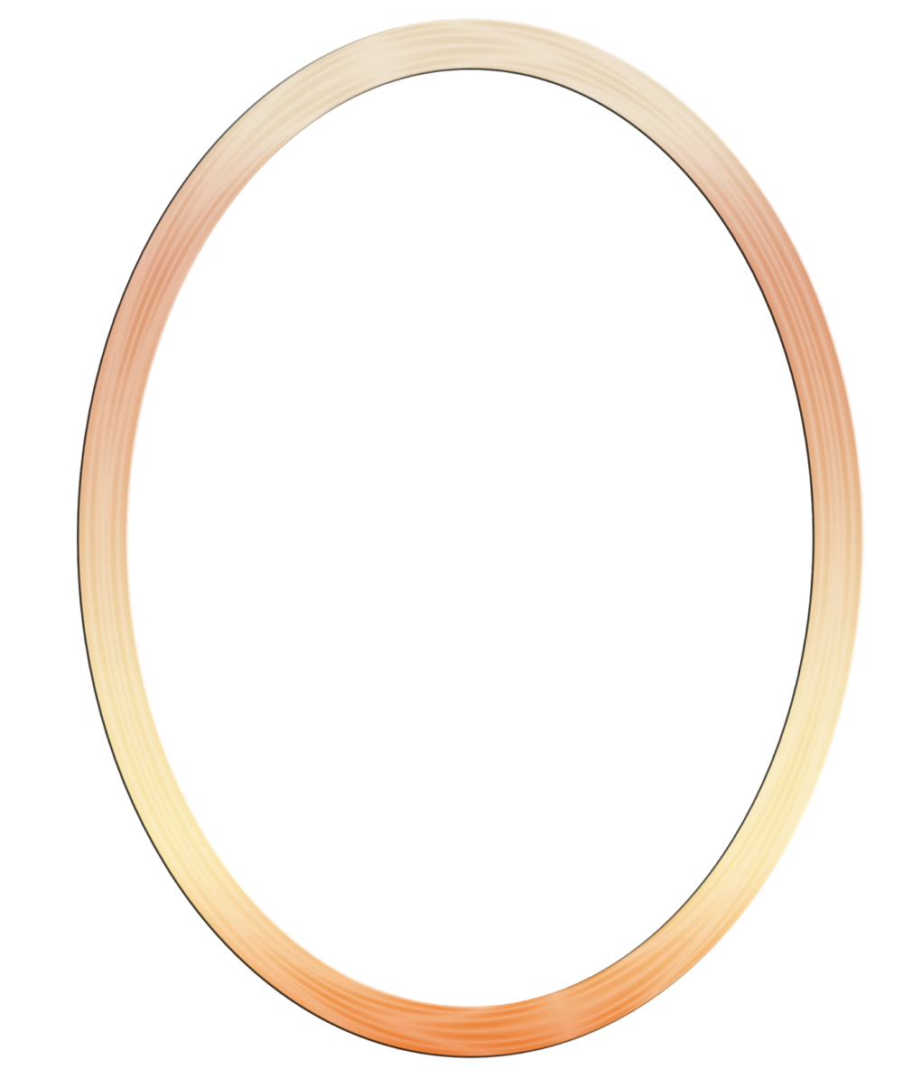 Овальная рамка