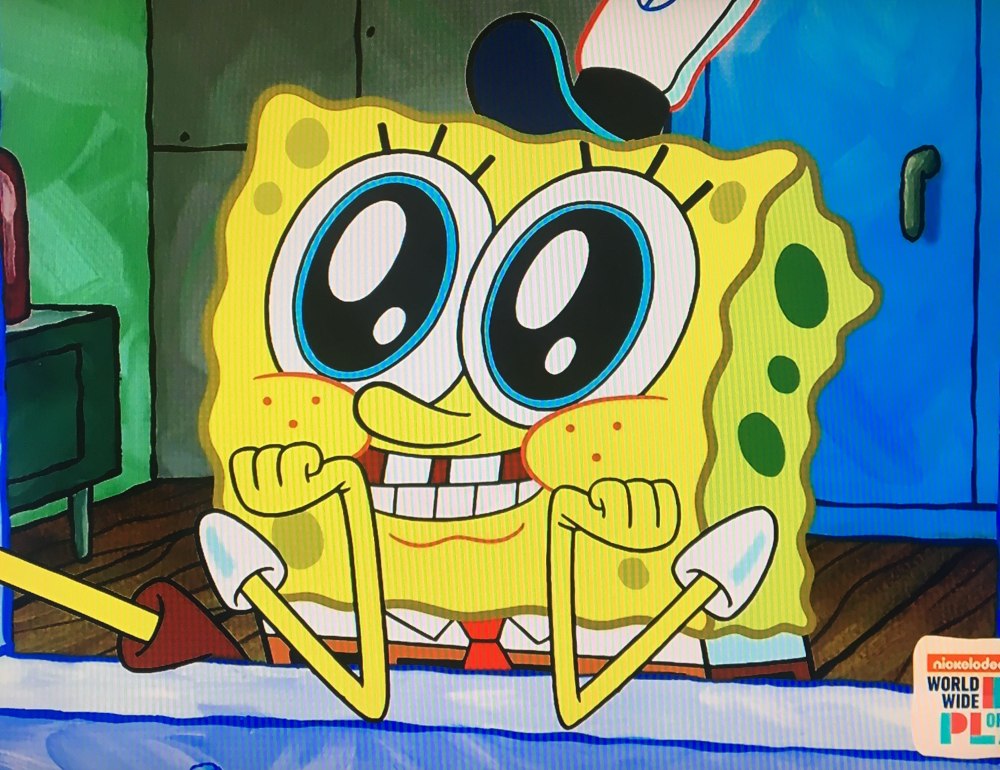 Bubble logo Spongebob