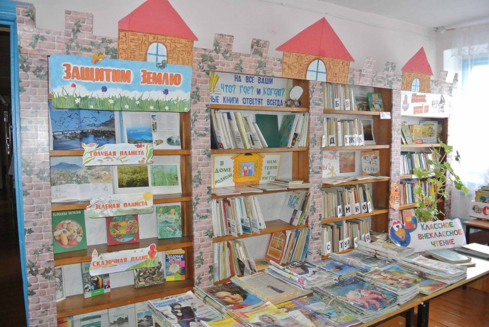 Необычная книжная выставка про подростков