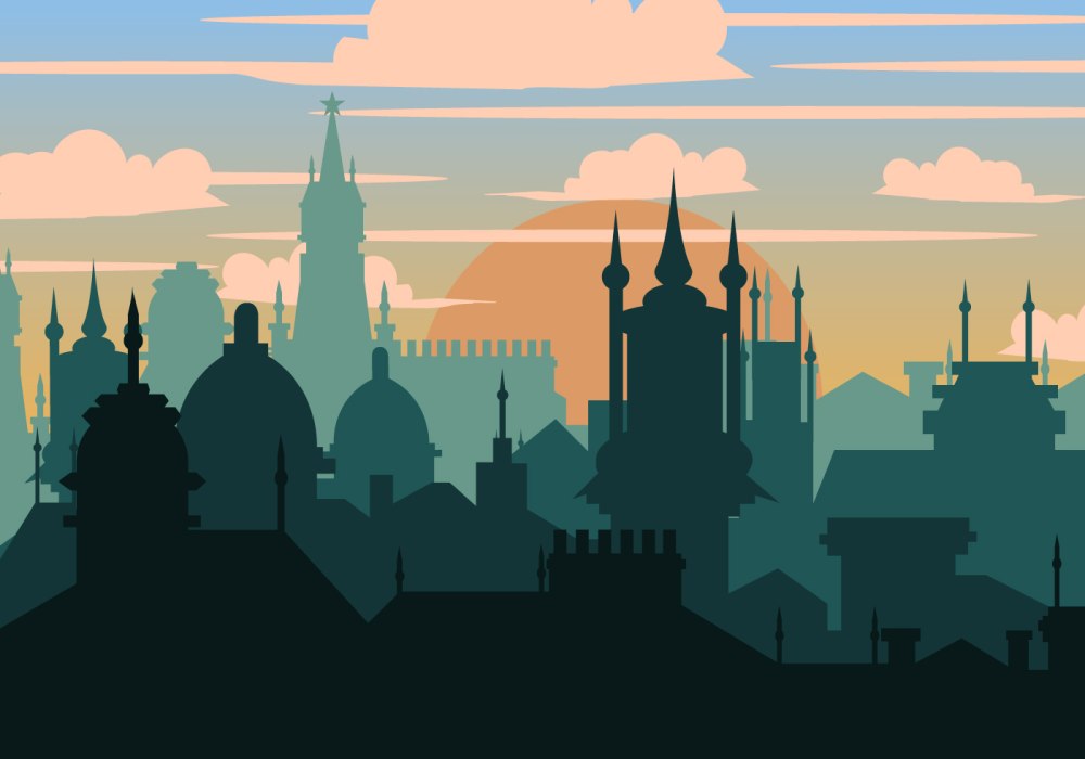 Изображение города для детей