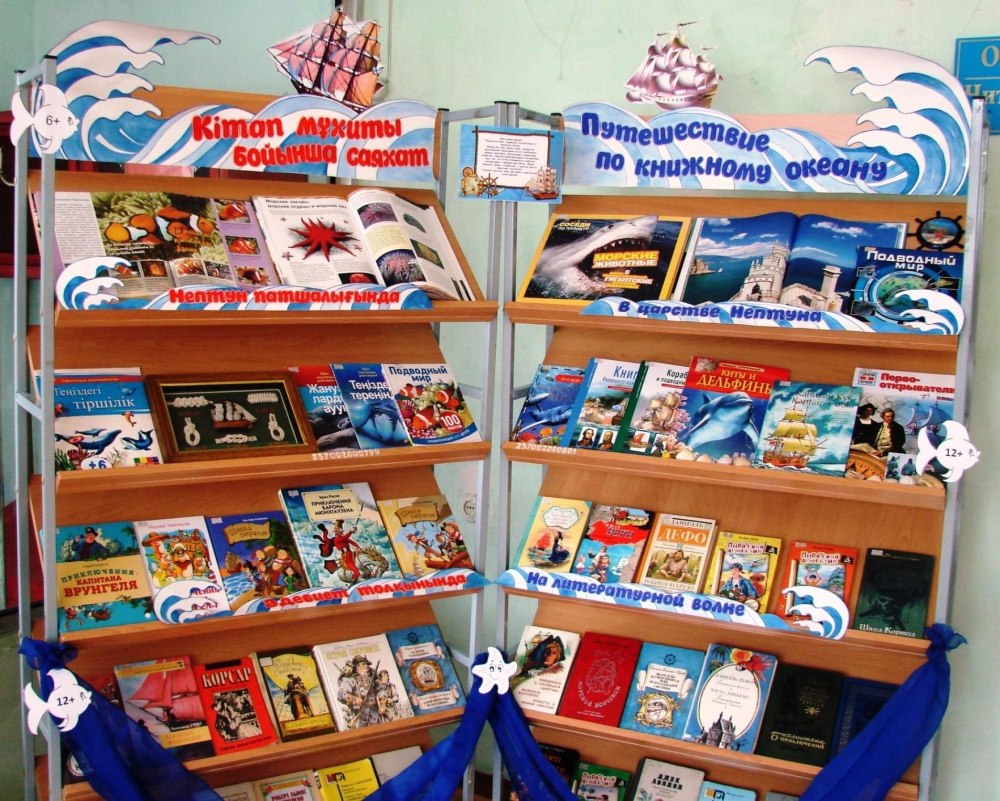 Книжные выставки в библиотеке