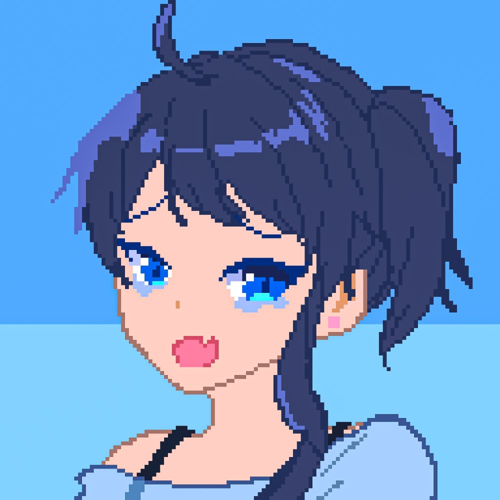 Ахегао Pixel Art