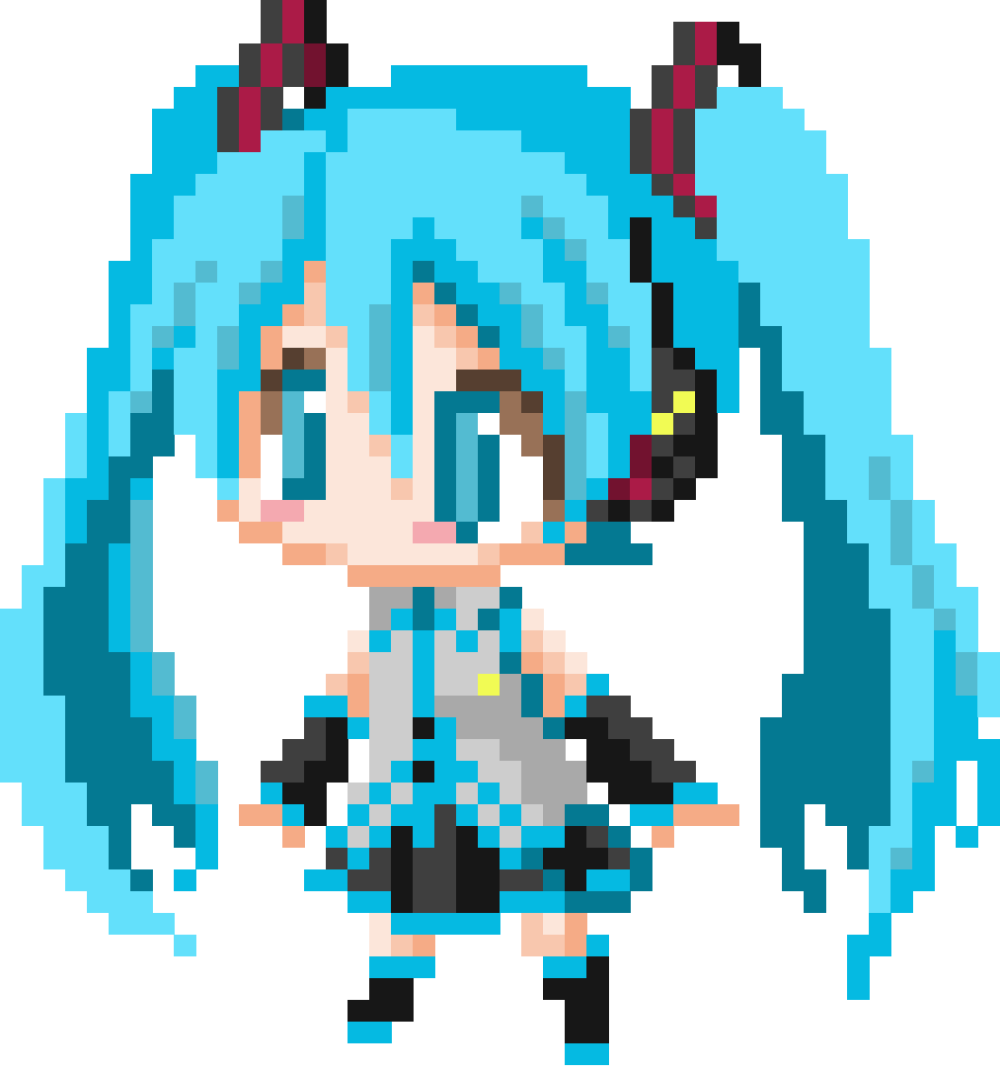 Ахегао Pixel Art