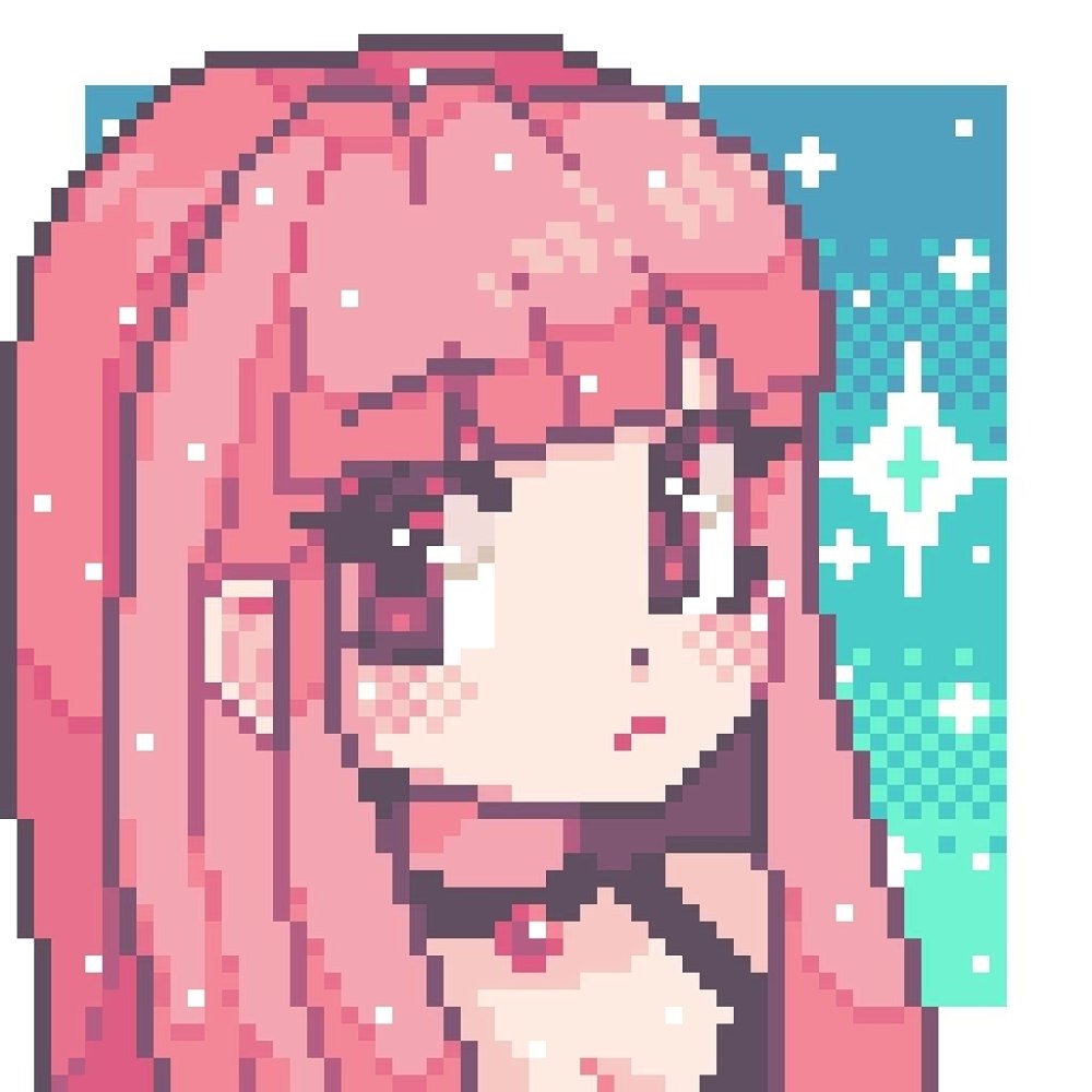 Pixel Art 02 аниме