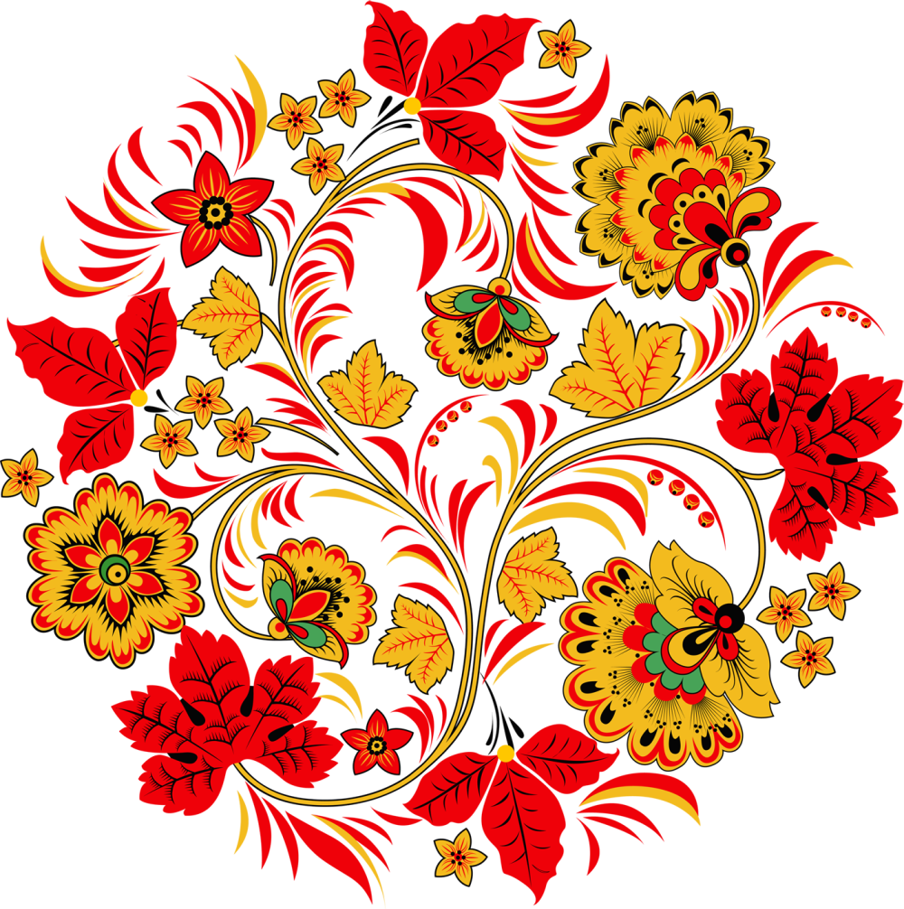 Городецкая роспись Украешки
