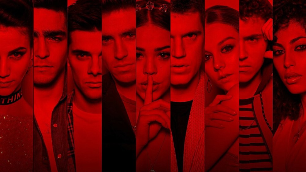 Элита сериал коллаж