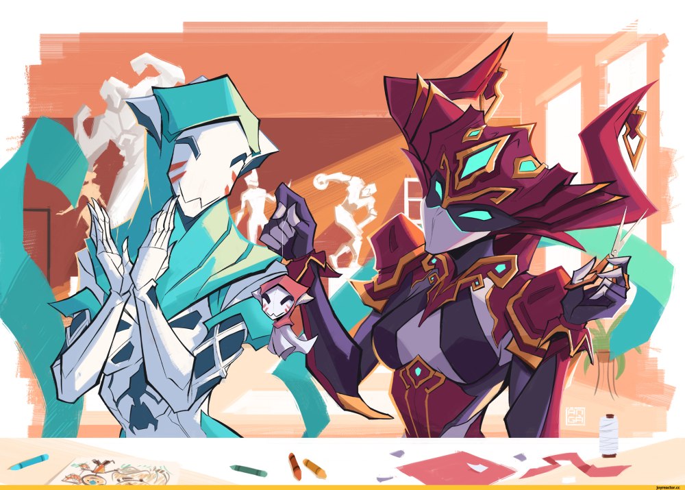 ВИСП Warframe Art