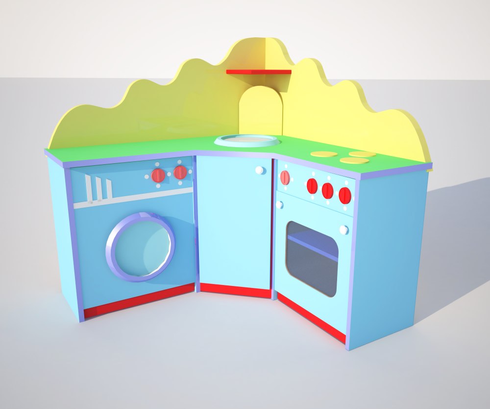 Игровая кухня для детского сада