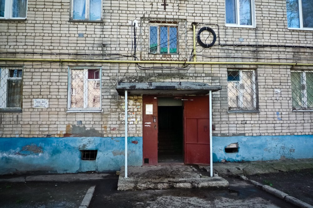 Входная группа в подъезд