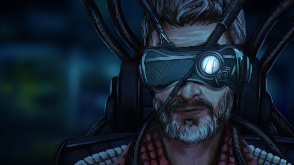 Плакат киберпанк 2077