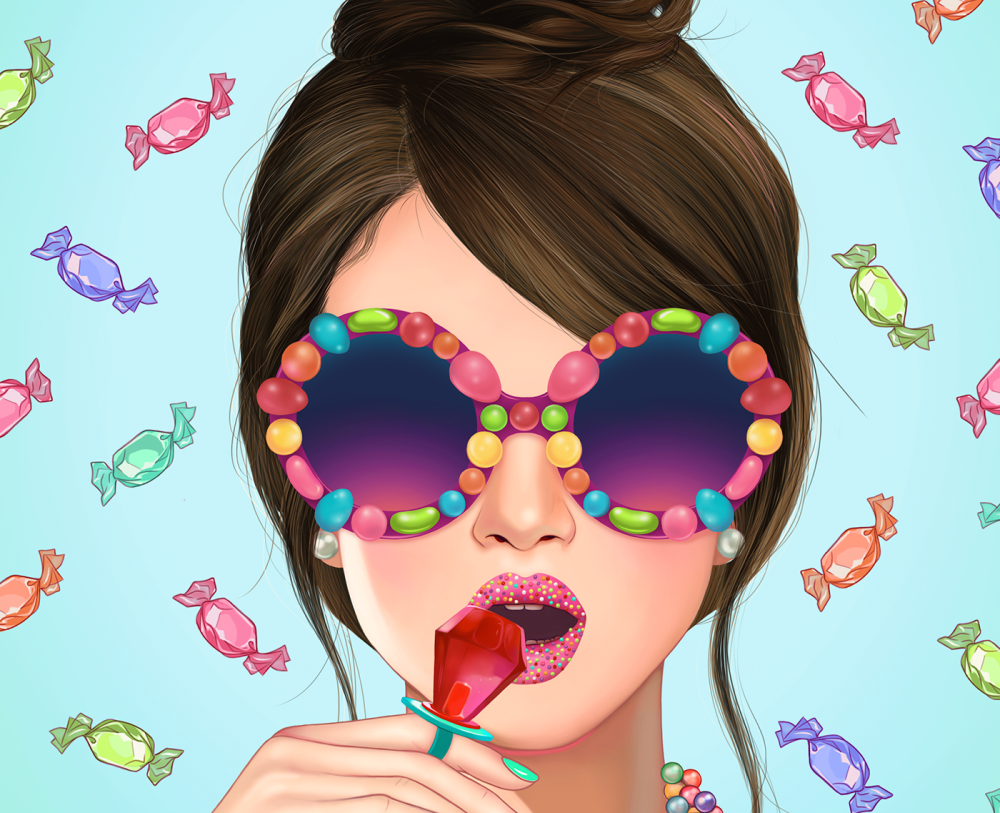 Девчачьи рисунки