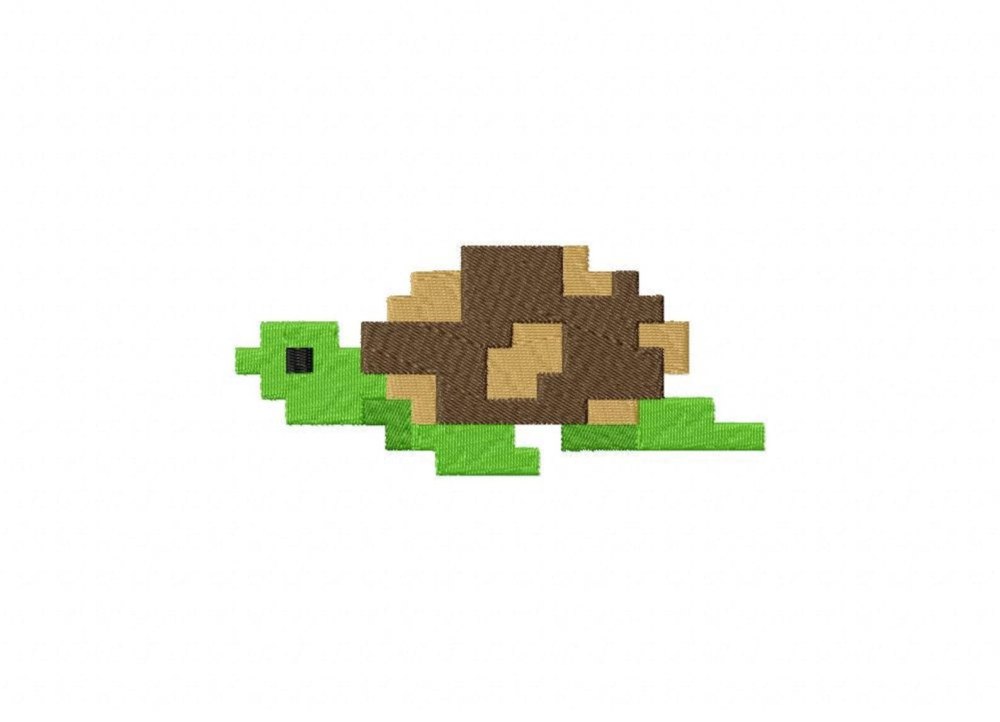 Pixel Art черепаха