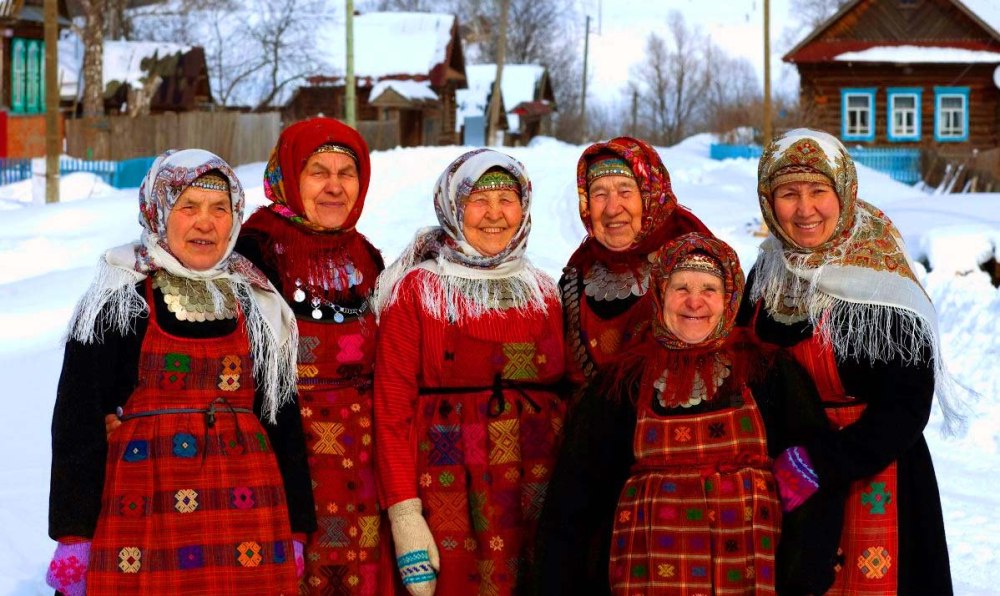 Традиционный костюм Слободских удмуртов