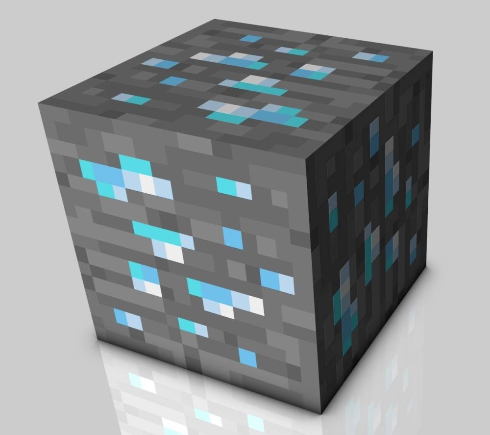Светильник Minecraft Light-up Diamond ore