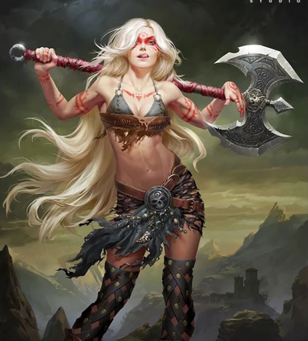 Pathfinder DND Викинг