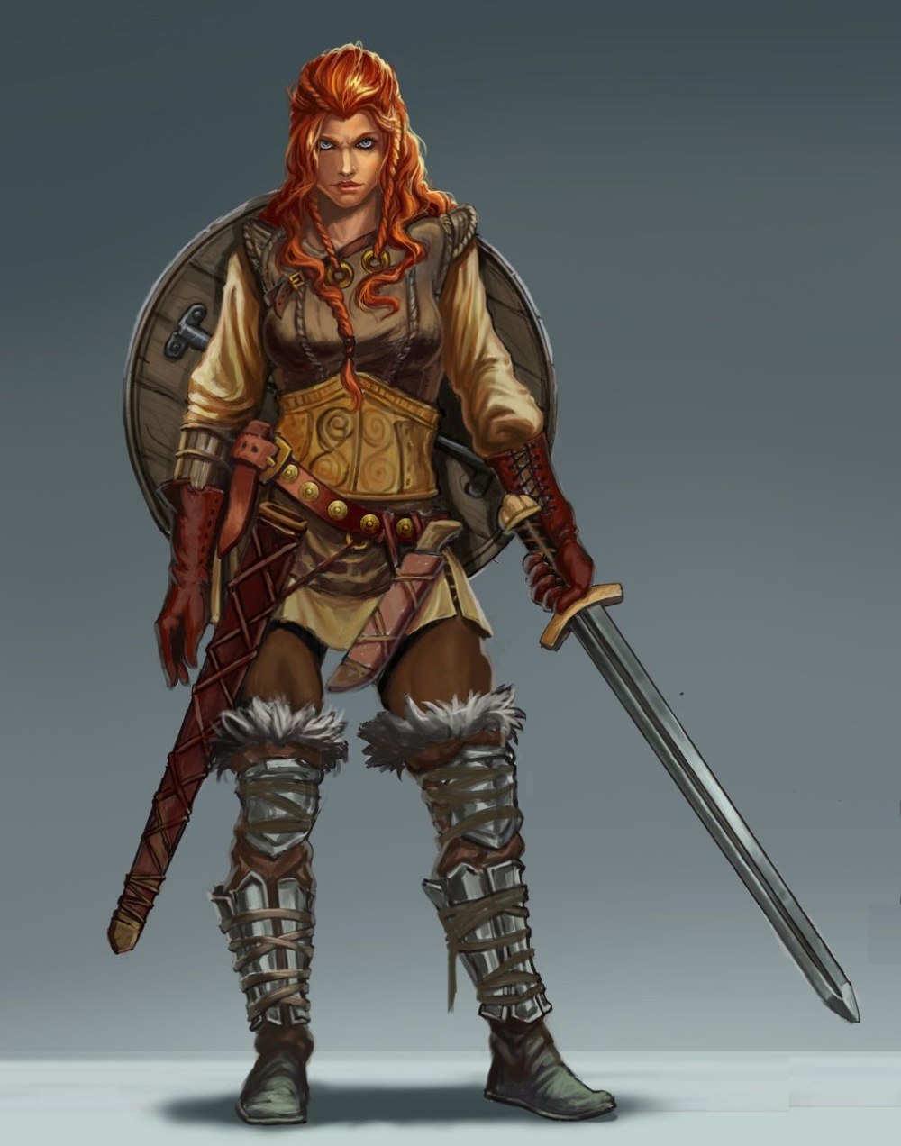 ДНД 5 Halfling Barbarian