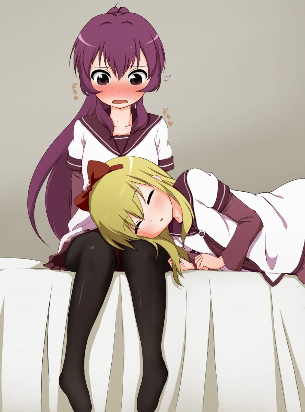 Yuru Yuri Аяно Сугиура и кёко