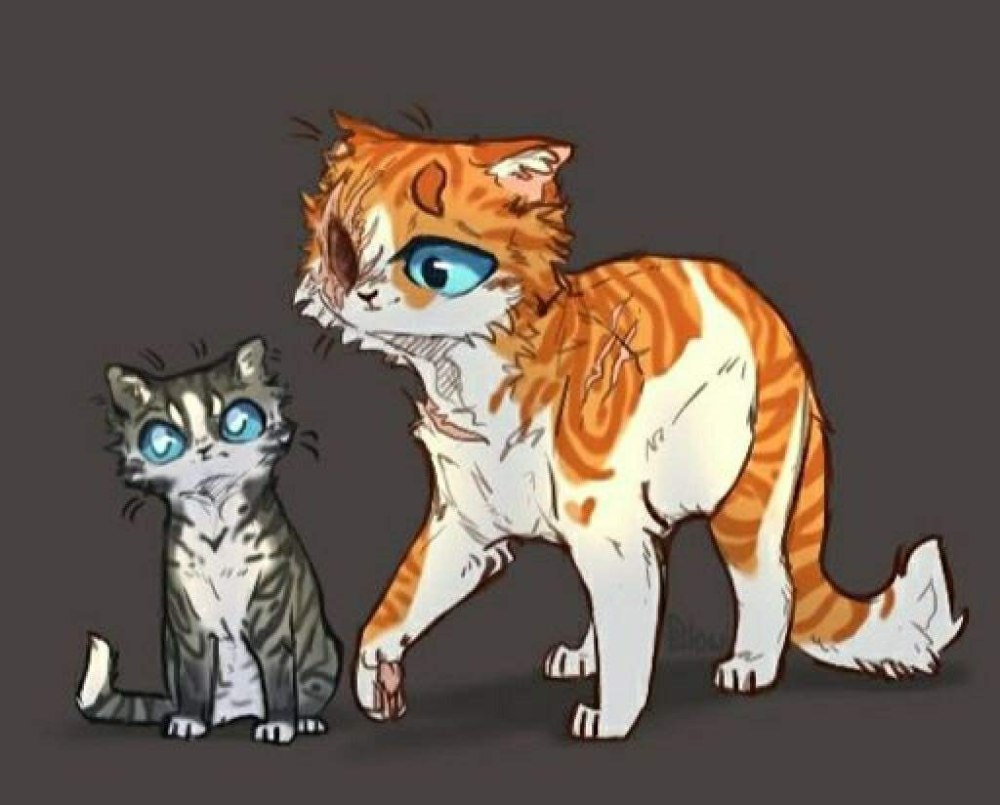 Коты Воители Огнезвёзд и Щербатая