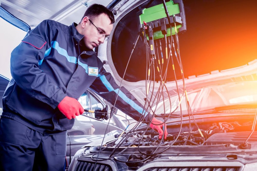 Техобслуживание авто фон