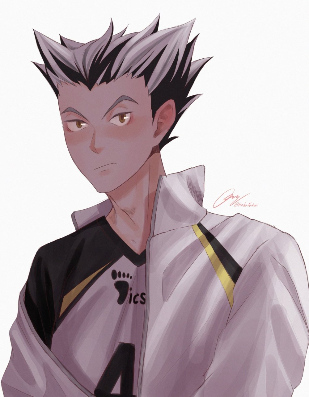 Haikyuu Бокуто арт