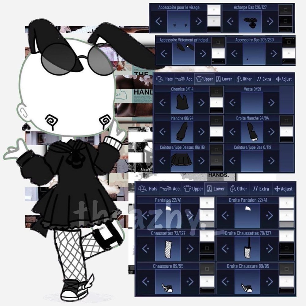 Gacha Life платья