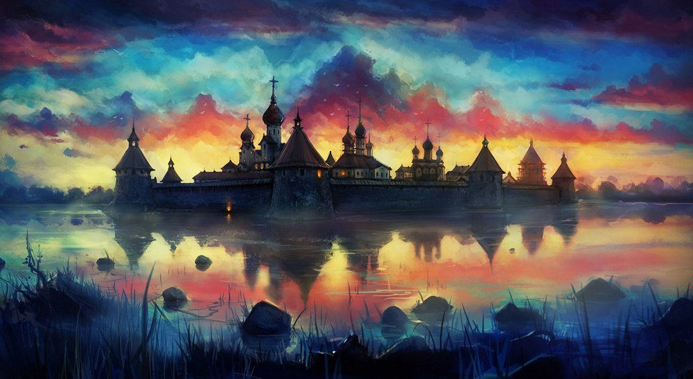 Кижи Соловецкие острова
