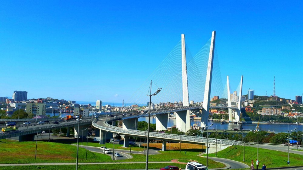 Вантовый мост Владивосток