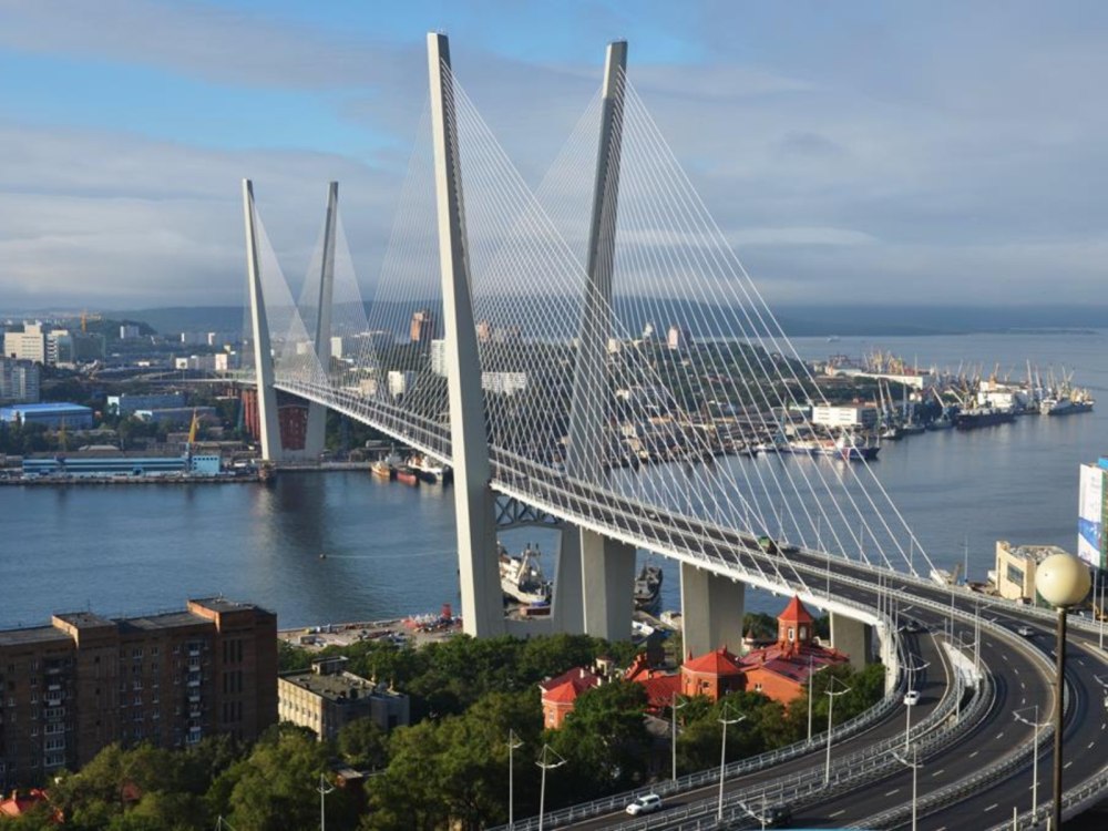 Приморский край Владивосток мост