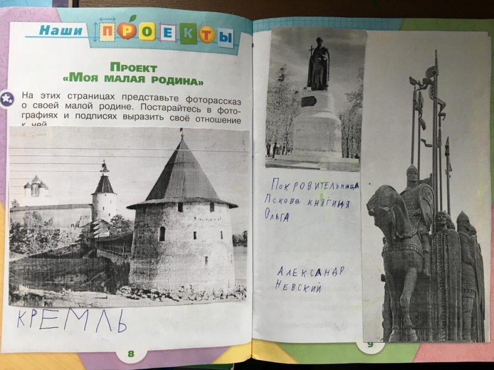Рисунок на тему моя малая Родина