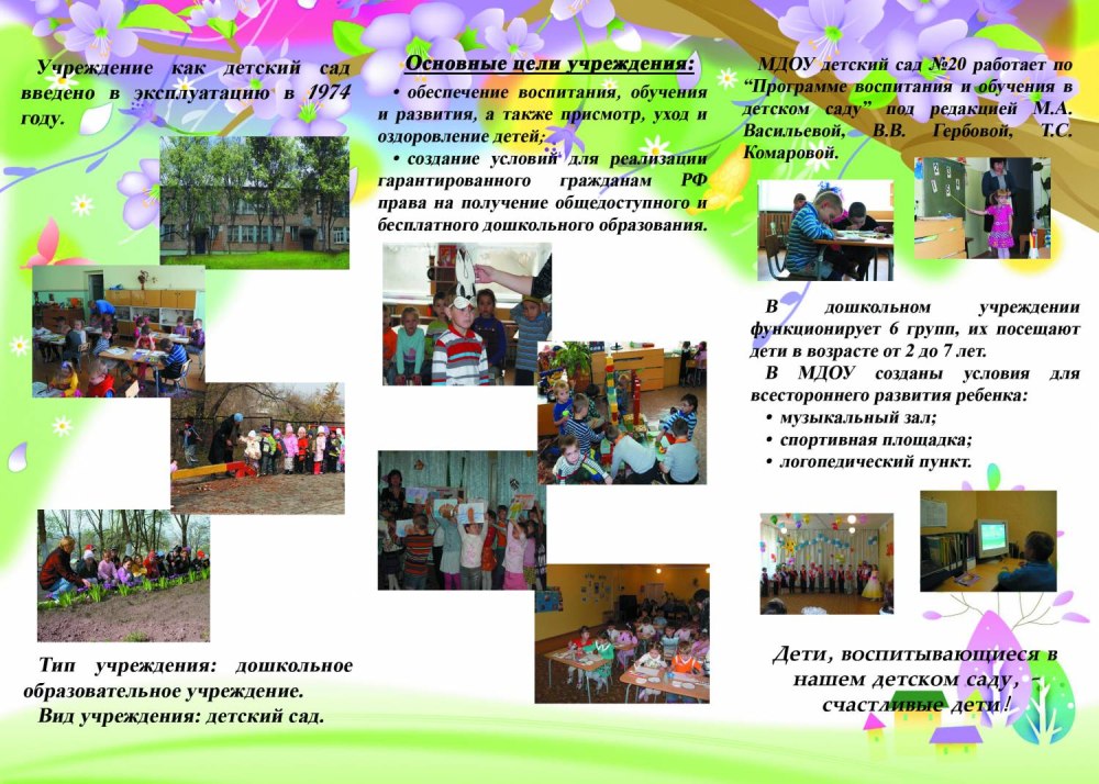 Визитка детского сада