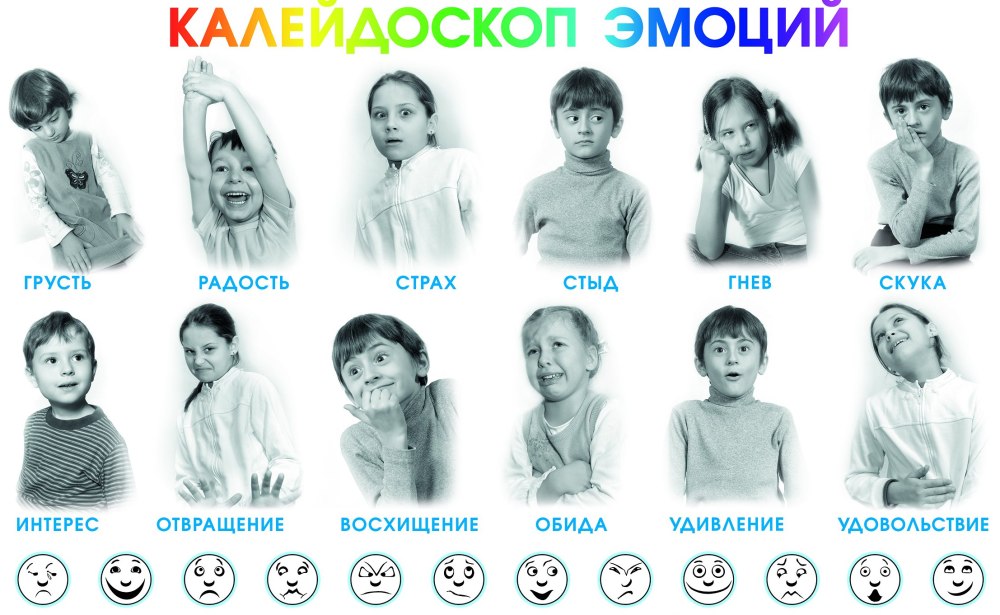 Человеческие эмоции в картинках
