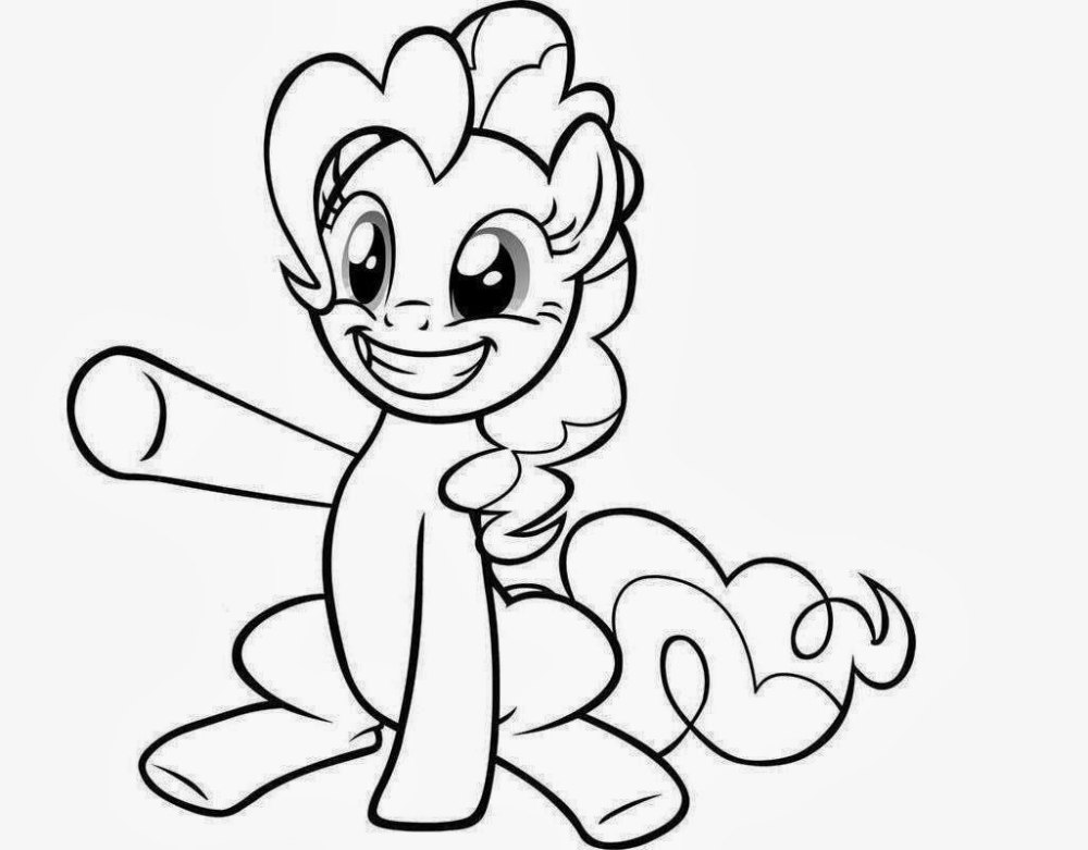 My little Pony раскраска Эпплджек