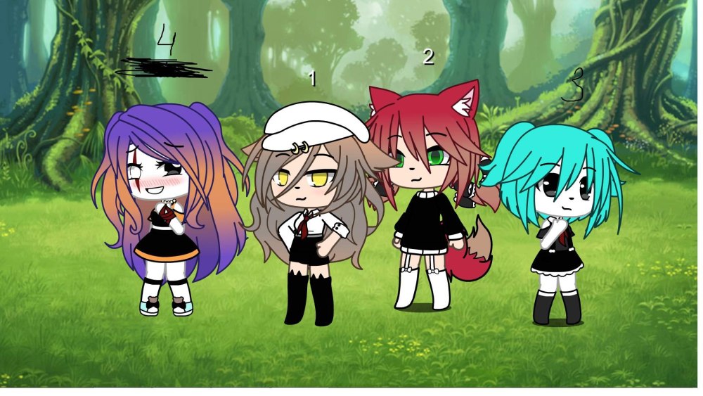 Gacha Animator как создать персонажа