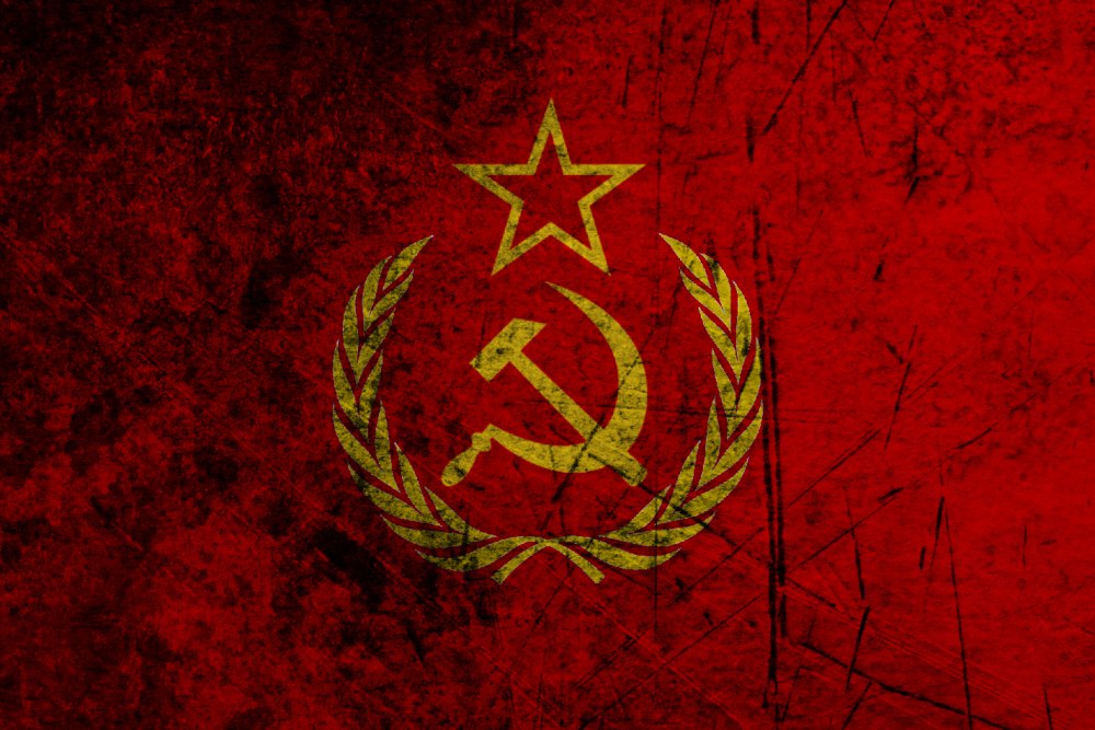 Флаг СССР Пролетарии всех стран соединяйтесь