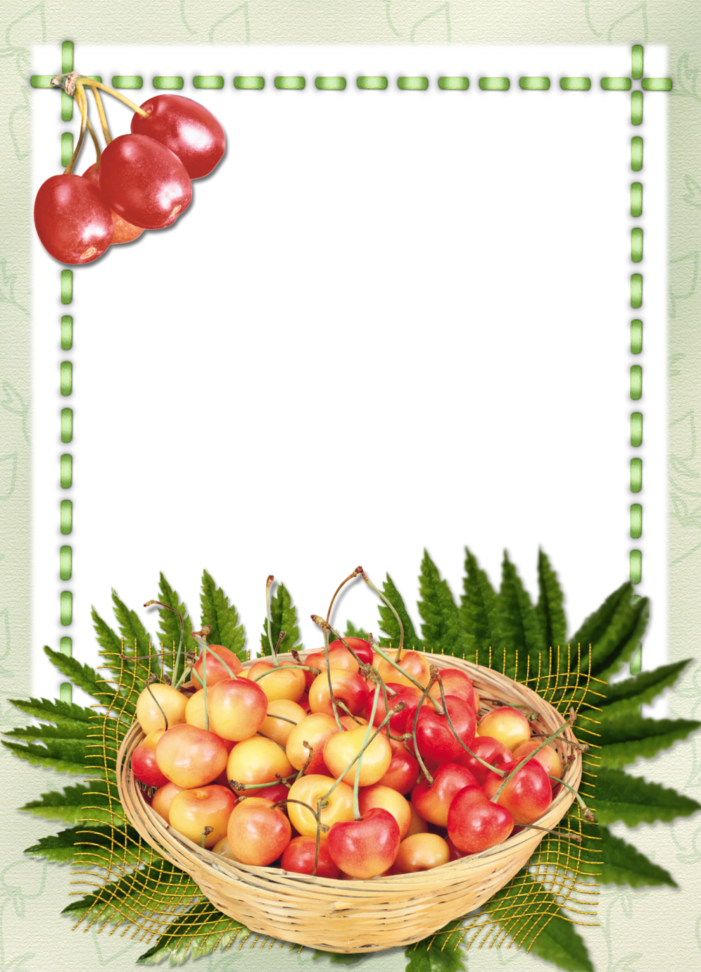 Рамка из овощей