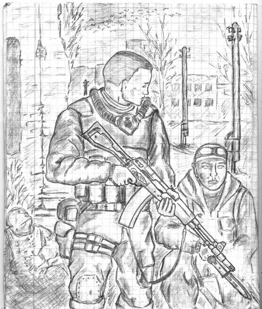 Stalker монолит карандаш