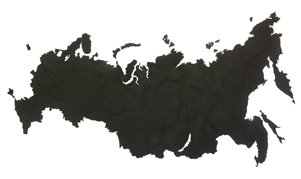 Russia Map вектор